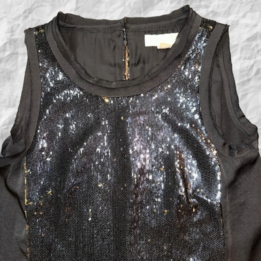 Michael Kors Sequin Sleeveless‎ Sheath Dress size 2
